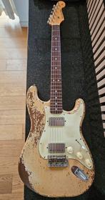 Partcaster Stratocaster Olympic White Relic, Muziek en Instrumenten, Snaarinstrumenten | Gitaren | Elektrisch, Ophalen of Verzenden