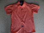 leuk oranje hemd - Pirouette - maat 140, PIROUETTE., Overhemd of Blouse, Ophalen of Verzenden, Zo goed als nieuw