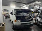 Volkswagen transporter T4 2.5i Benzine automaat DEFECT, Stof, Wit, Bedrijf, Grijs