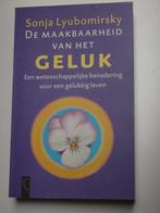 De maakbaarheid van geluk - Sonja Lyubomirsky, Livres, Ésotérisme & Spiritualité, Comme neuf, Autres sujets/thèmes, Sonja Lyubomirsky