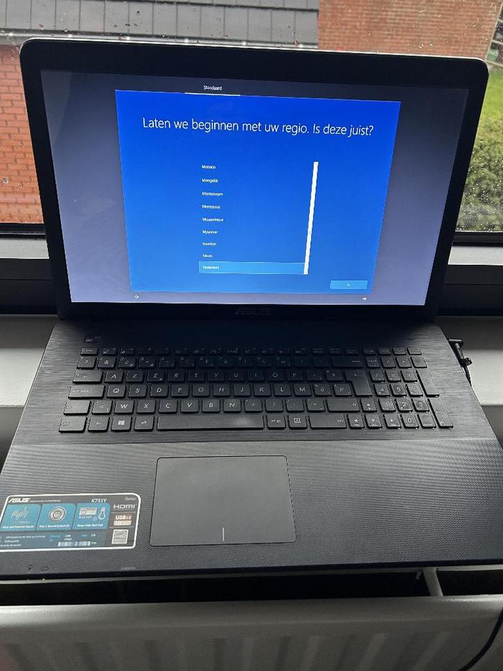 Laptop ASUS, Computers en Software, Windows Laptops, Gebruikt, HDD, 2 tot 3 Ghz, Azerty, Ophalen