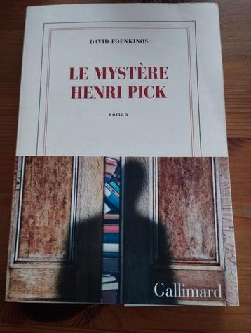 David Foenkinos Le Mystère Henri Pick 