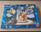 Puzzel Lady en de Vagebond Disney 99 stukken, Kinderen en Baby's, Ophalen of Verzenden, Meer dan 50 stukjes, Zo goed als nieuw