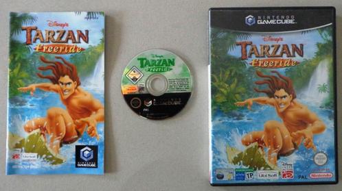 Disney's Tarzan Freeride voor de Nintendo GameCube Compleet, Games en Spelcomputers, Games | Nintendo GameCube, Zo goed als nieuw
