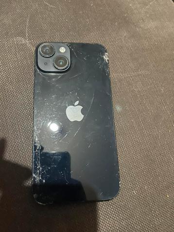 Iphone 14 met schade voor wisselstukken beschikbaar voor biedingen