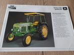 FOLDERS  TRACTORS JOHN DEERE 840 - 940 - 1040, Ophalen of Verzenden, Zo goed als nieuw, Catalogus