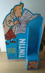 BD Tintin PLV 77 ans Hergé 76 cm sur 135 cm TTB, Zo goed als nieuw, Ophalen, Eén stripboek, Hergé