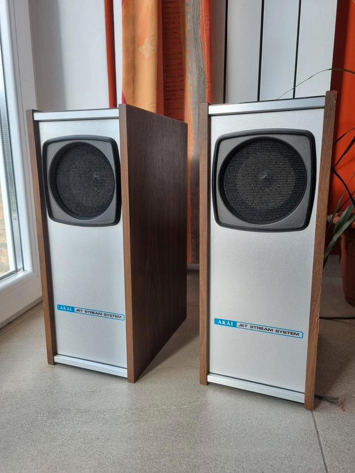 Akai vintage luidsprekers uit de jaren 70 in goede staat, Audio, Tv en Foto, Luidsprekerboxen