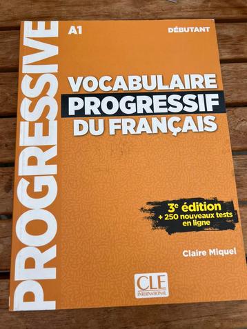Vocabulaire progressif  beschikbaar voor biedingen