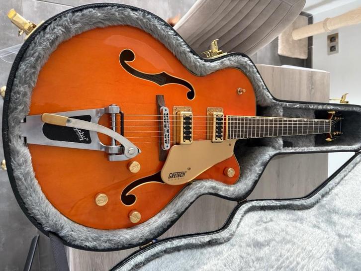 Guitare Gretsch G5420TG orange., Muziek en Instrumenten, Snaarinstrumenten | Gitaren | Elektrisch, Zo goed als nieuw, Hollow body