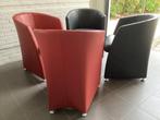 Prachtige Rolf Benz RB7300 stoelfauteuils4 stuks), Ophalen, Zo goed als nieuw, Leer, Durlet Jori Sede Leolux Knoll vitra Cassina Flexform