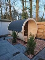 Barrel Sauna 2,5M (Gratis Levering & Plaatsing), Sport en Fitness, Nieuw, Ophalen of Verzenden