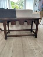 Sidetable, antiek, hout, Huis en Inrichting, Tafels | Sidetables, Ophalen, Overige materialen, 50 tot 100 cm, Zo goed als nieuw