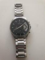 TommyH horloge zilver, Handtassen en Accessoires, Horloges | Heren, Ophalen, Gebruikt, Zilver