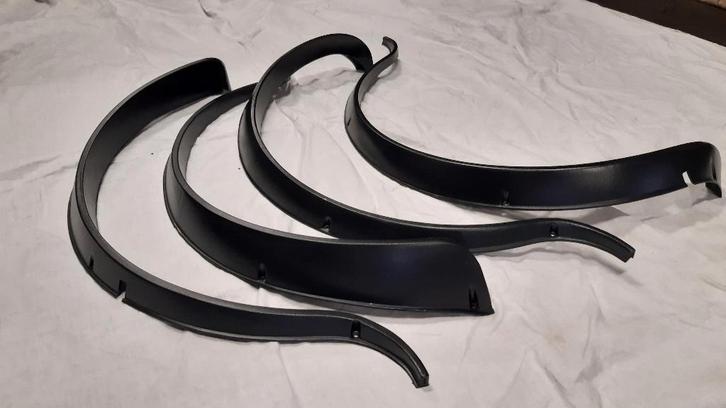 zwarte spatbord verbreders - plastiek- Klassieke Mini, Auto-onderdelen, Carrosserie, Spatbord, Mini, Rover, Austin, Voor, Nieuw