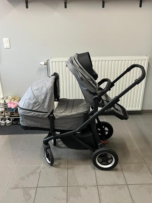 Thule Sleek buggy/kinderwagen voor 2, Kinderen en Baby's, Kinderwagens en Combinaties, Gebruikt, Kinderwagen, Overige merken, Duowagen