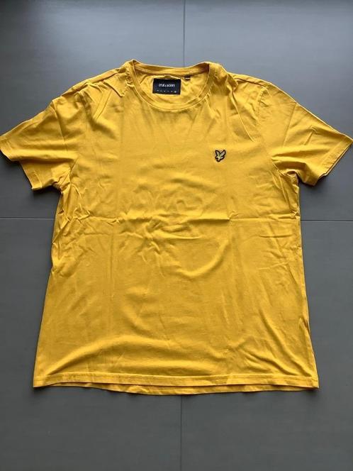 T-Shirt Lyle&Scott Geel XXL, Vêtements | Hommes, T-shirts, Comme neuf, Autres tailles, Jaune, Enlèvement ou Envoi