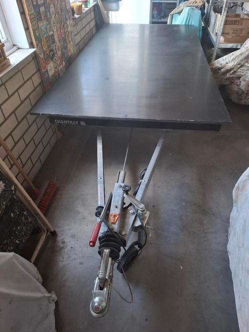 Gegalvaniseerd aanhanger (vouwwagen)onderstel, Auto diversen, Aanhangers en Bagagewagens, Ophalen