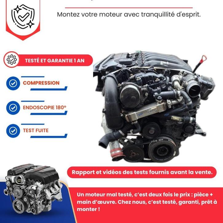 BMW 330d e90 e91 e92 e93 3.0d complete motor, Auto-onderdelen, Motor en Toebehoren, BMW, Nieuw, Ophalen of Verzenden