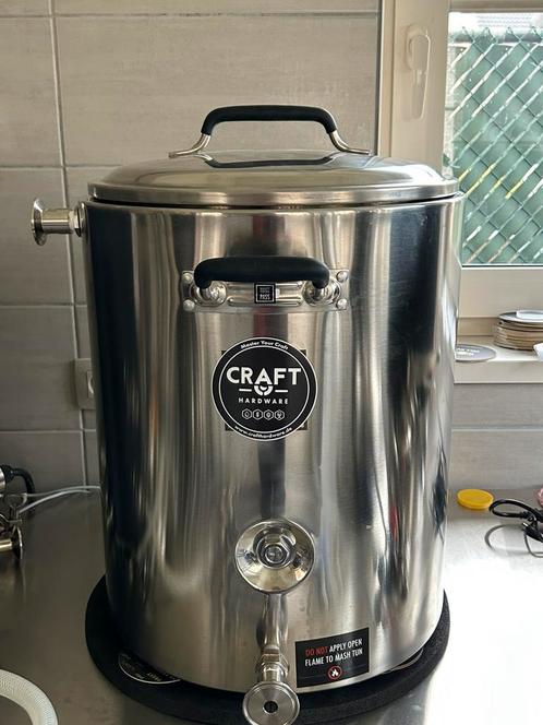 SS Brewtech Infussion Mashtun 38L met accessoires, Hobby en Vrije tijd, Overige Hobby en Vrije tijd, Zo goed als nieuw, Ophalen
