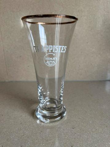 Très ancienne flûte en verre Trappist Chimay, Envoi, Utilisé, Verre à bière