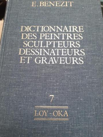 Benezit Dictionnaire des peintres, sculpteurs, dessinateurs, Peinture et dessin, Enlèvement ou Envoi, Utilisé, Benezit
