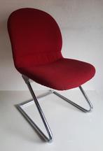 Supercomfortabel +++ Vintage cantilever vergaderstoel Rood, Ophalen