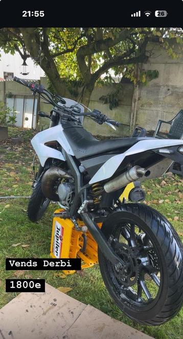 Derbi senda x-treme, Vélos & Vélomoteurs, 4 vitesses, Classe B (45 km/h), Enlèvement, Utilisé