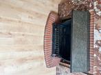 Ijzeren open haard, Huis en Inrichting, Haarden, Ophalen, Zo goed als nieuw, Inzethaard, Houthaard