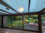 Veranda in massief hout met dubbele beglazing, Tuin en Terras, Overkappingen, Ophalen, Zo goed als nieuw, Veranda