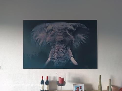Glas portet Olifant, Antiek en Kunst, Kunst | Schilderijen | Abstract, Ophalen
