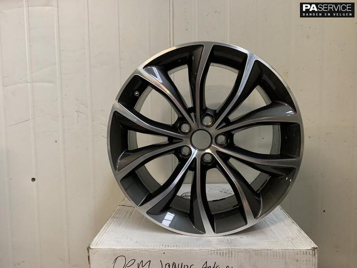 Originele 18 inch Antraciet gepolijste Jaguar velgen, Autos : Pièces & Accessoires, Pneus & Jantes, Pneus et Jantes, Utilisé, Enlèvement ou Envoi