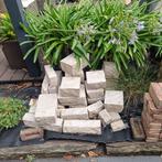 Facadestenen Vandersanden en Witsteen, Doe-het-zelf en Bouw, Metselstenen, Ophalen, Gebruikt, Natuurstenen