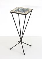 Sixties mozaïek tafeltje - Vintage plantentafel, Antiek en Kunst, Ophalen of Verzenden