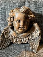 Antiek 18e eeuwse Barok engel, Enlèvement ou Envoi