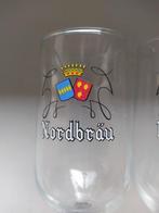 vintage bierglazen van Nördbrau, Verzamelen, Glas of Glazen, Ophalen of Verzenden, Zo goed als nieuw