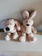 2 zachte knuffels, Ophalen of Verzenden, Zo goed als nieuw, Konijn