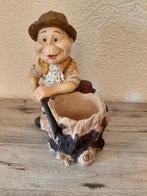 laven efteling tuinman met zaag, Verzamelen, Ophalen of Verzenden, Zo goed als nieuw, Beeldje of Poppetje
