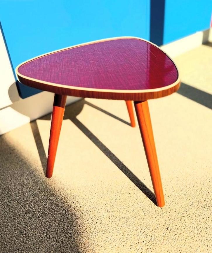 Tripod plantentafeltje jaren 50, Antiek en Kunst, Curiosa en Brocante, Ophalen