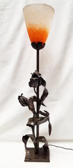 Art Deco lamp glaspasta - Schneider - Carion., Ophalen of Verzenden