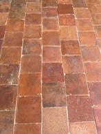 partij terracotta 19de eeuwse recup tegels, Ophalen, Gebruikt, Steen of Klei, Minder dan 50 cm
