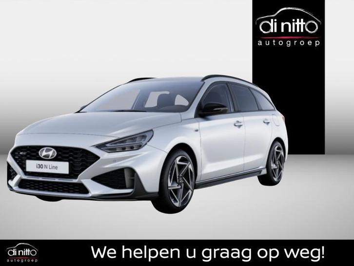 Hyundai i30 1.5 T-GDI SKY N-LINE 7-DCT 48V MILD HYBR, Auto's, Hyundai, Bedrijf, Te koop, i30, 4x4, Benzine, Break, 5 deurs, Automaat