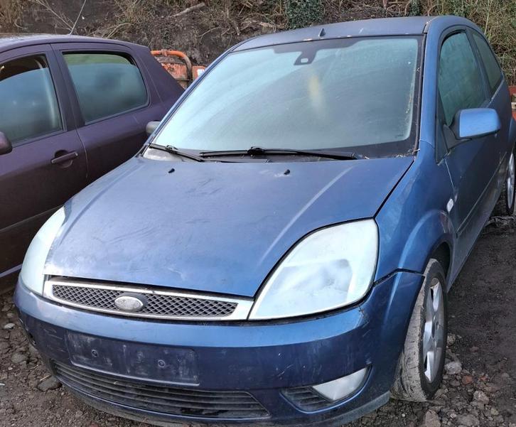 Ford Fiesta, Auto's, Ford, Particulier, Fiësta, Benzine, Euro 4, Break, 3 deurs, Handgeschakeld, Blauw, Grijs, Stof, Ophalen