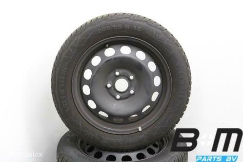 WINTER! 16 inch stalen velgen VW Golf 5! 1K0601027K, Auto-onderdelen, Banden en Velgen, Banden en Velgen, Winterbanden, 16 inch