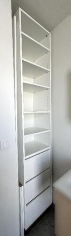 Inbouwkast met 6 schappen en 3 lades, Huis en Inrichting, Ophalen, Zo goed als nieuw