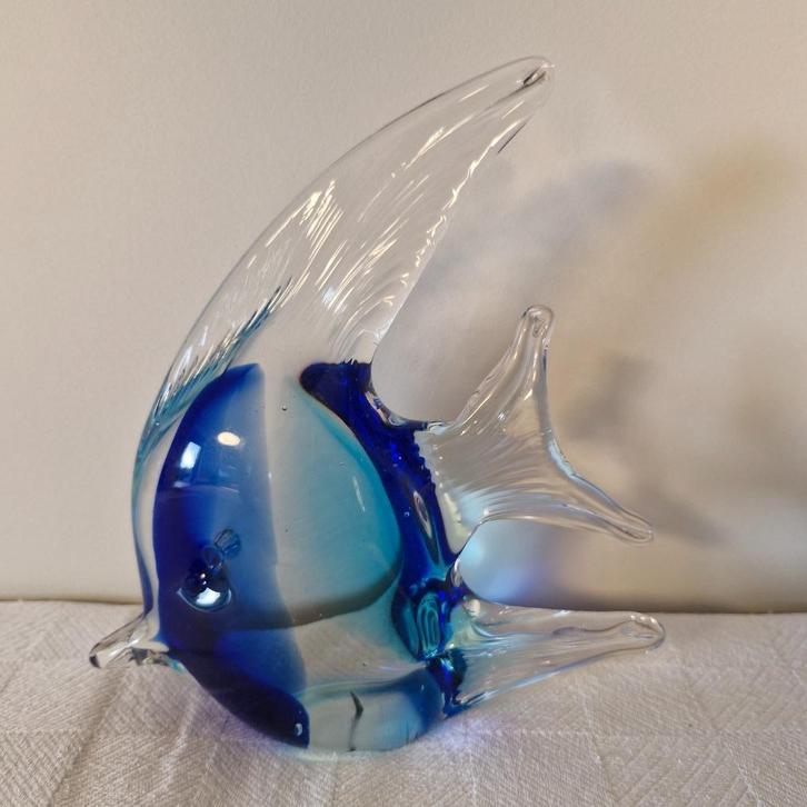 Vintage Murano glazen visschulptuur, Antiek en Kunst, Antiek | Glaswerk en Kristal, Ophalen of Verzenden