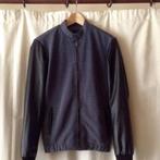 Blouson homme en tissu et simili cuir neuf L, Kleding | Heren, Truien en Vesten, Maat 52/54 (L), Nieuw, Ophalen of Verzenden, Zara Man