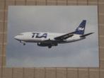 Postkaart TEA Trans European Airways Boeing 737-2M8 (OO-TEL), Verzamelen, Luchtvaart en Vliegtuigspotten, Verzenden