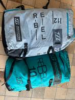 Set Rebel North 2015 8 9 10 12 16 m2, Watersport en Boten, Kitesurfen, Ophalen, Zo goed als nieuw, Bar