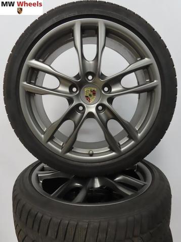 Porsche 19 inch velgen Boxster 981 en Cayman winterbanden